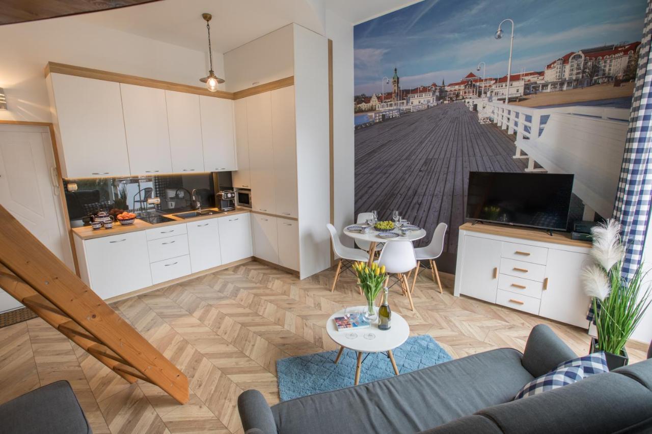 Apartament Chopina 5 M5 - Centrum Sopotu 3 Min Do Monciaka Εξωτερικό φωτογραφία